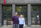 Jonas Valančiūnas atvyko į universitetą