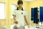 Pajūryje stovyklaujanti Lietuvos futbolo rinktinė atliko pilietinę pareigą