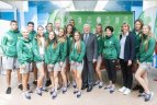 Lietuvos sportininkų palydėtuvės.