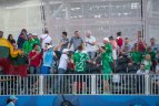Europos žaidynių paplūdimio tinklinio aštuntfinalis. Lietuva - Lenkija 2:1.