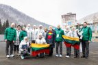D.Grybauskaitė lankėsi olimpiniame kaimelyje.