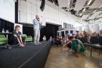 Vilniaus sporto festivalio pranešimų zona.