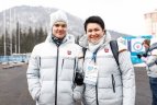 D.Grybauskaitė lankėsi olimpiniame kaimelyje.