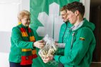 D.Grybauskaitė lankėsi olimpiniame kaimelyje.