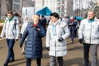 D.Grybauskaitė lankėsi olimpiniame kaimelyje.