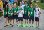 Sportininkų sutiktuvės Baku