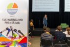 Vilniaus sporto festivalio pranešimų zona.