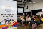 Vilniaus sporto festivalio pranešimų zona.
