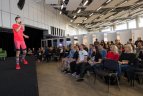 Vilniaus sporto festivalio pranešimų zona.
