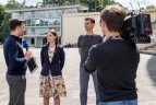 Diana Lobačevskė vedė treniruotę vaikų dienos centrų auklėtiniams