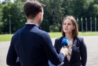 Diana Lobačevskė vedė treniruotę vaikų dienos centrų auklėtiniams