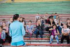 Diana Lobačevskė vedė treniruotę vaikų dienos centrų auklėtiniams