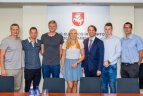 Lietuvos plaukimo rinktinė viešėjo KKSD