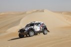 Abu Dabio ralyje pasibaigė ketvirtoji diena