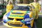 Lenktynininko Roko Lipeikio ralio varžybų akimirkos