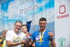 Bėgimo šventės Vilniuje akimirka