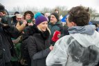 „Red Bull Jump & Freeze“ Liepkalnyje.