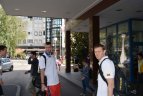 Lietuvos rinktinė atvyko į Zagrebą.
