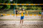 Parodomosios paplūdimio tinklio rungtynės Nemuno saloje