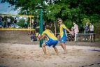 Parodomosios paplūdimio tinklio rungtynės Nemuno saloje