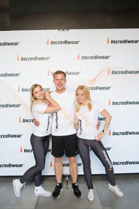 „Incrediwear“ produktų aktyviems žmonėms pristatymas,
