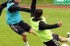 Lietuvos futbolo rinktinės antroji diena Bad Viorishofene