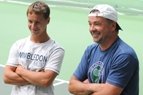 Tenisininkas Ričardas Berankis ir treneris Remigijus Balžekas pasidalino įspūdžiais apie Vimbldono turnyrą