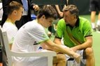Lietuvos teniso rinktinės nariai pripažino, kad devejų mače estai buvo pranašesni