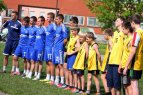 FK "Ekranas" jaunimo komandos ir  "Ąžuolo" mokyklos moksleivių mačas