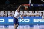 Kauno „Žalgirio“ arenoje vykusioje Moksleivių krepšinio lygos Žvaigždžių dienoje daugiausia emocijų sukėlė dėjimų konkursas.