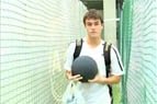 Tenisininkas Dovydas Šakinis nekantraudamas laukia Daviso taurės turnyro varžybų su britais