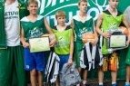 „Sprite talentų kovose“ Palangoje apsilankė A. Sabonis ir krepšinio rinktinės vyrai