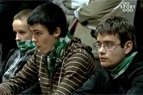 2010.01.04. SPORT1: Kauno "Žalgirio" krepšinio klubo treneriai bendravo su klubo fanais